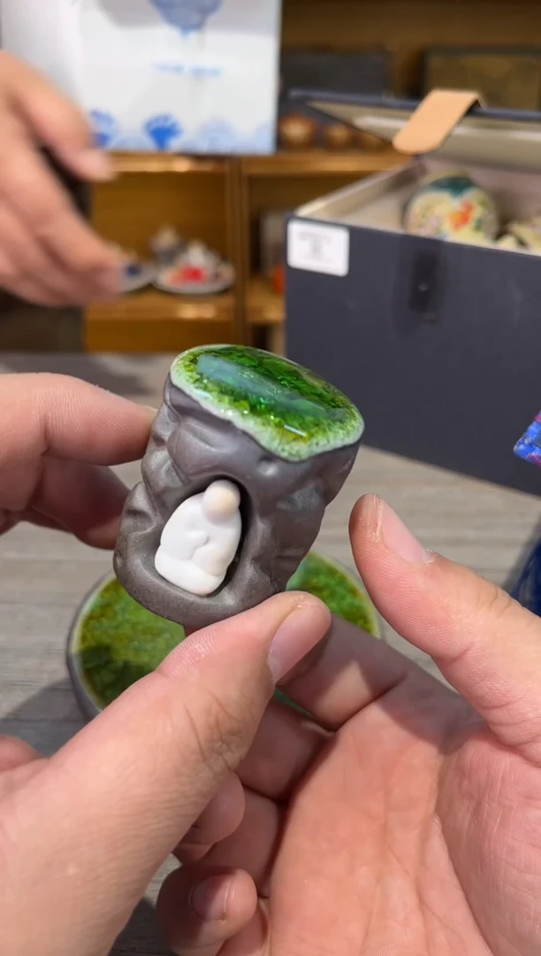 【闪购商品】深纹路盖置茶具茶具