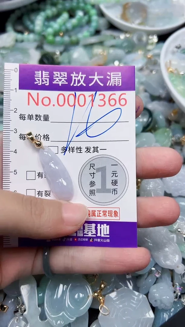 颈饰未镶嵌翡翠1366
