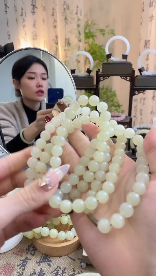 【闪购商品】和田玉项链合金妈妈链