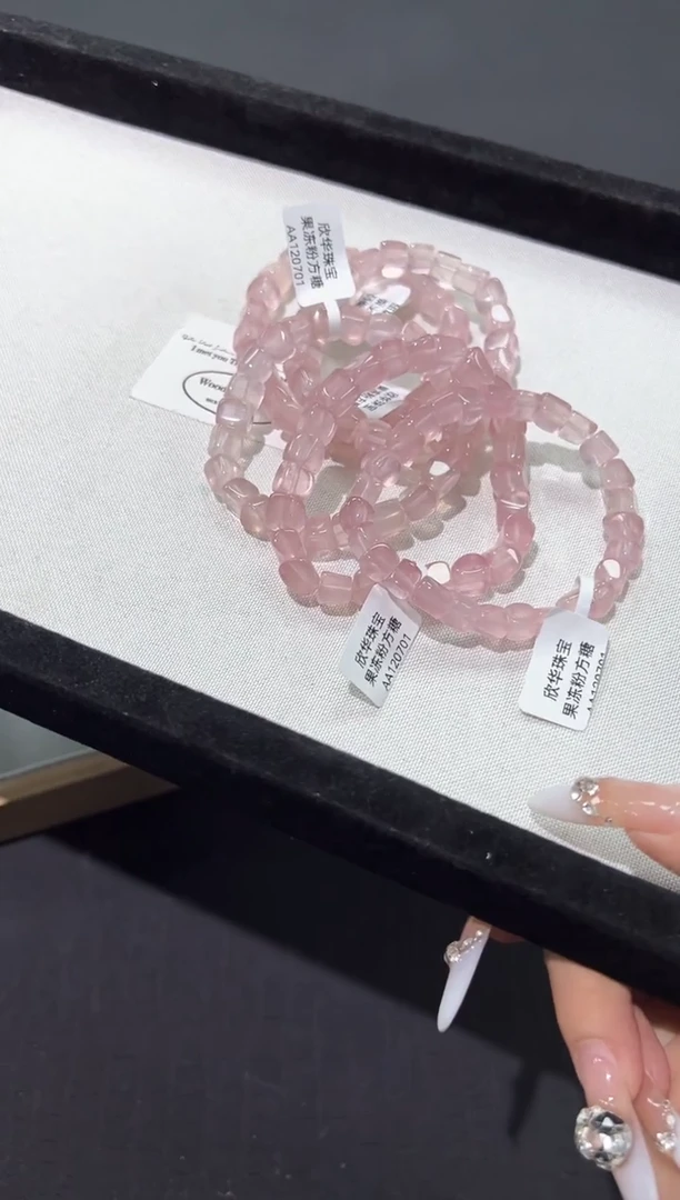 水晶手串未镶嵌52N多样性发其一【1条】默认微瑕