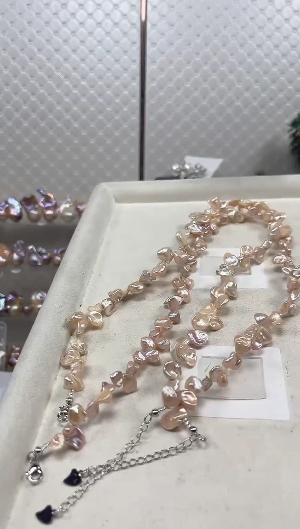 未镶嵌项链淡水珍珠【纯恬珠宝】（多样性发货发一）