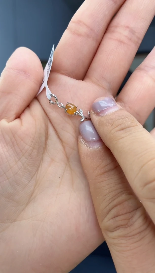 吊坠(不含链)银S925镶嵌翡翠11111111111