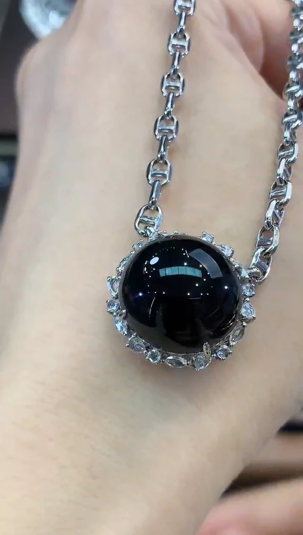 套链18K金镶嵌翡翠熙*宝C180