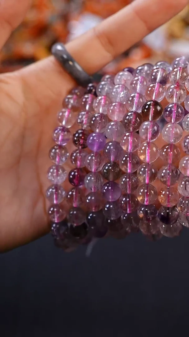 仙女超单圈8mm未镶嵌水晶（多样性发其一）