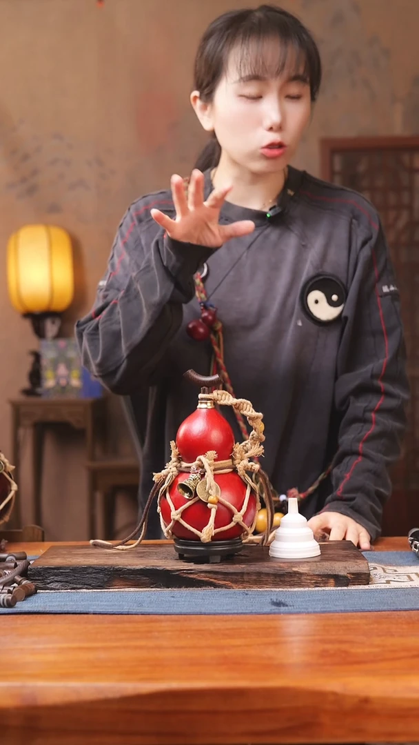 1724号链接精品大漆葫芦现货现发[一物一拍]