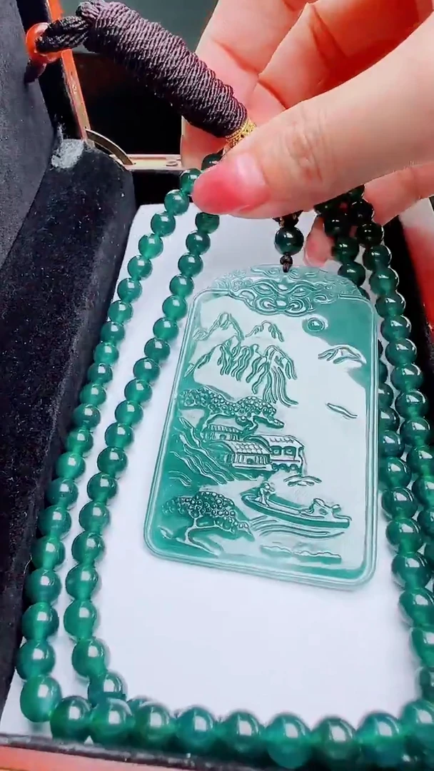 颈饰未镶嵌翡翠多样性发其一78389