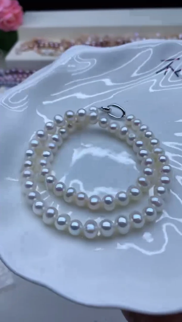 【闪购商品】淡水珍珠颈饰未镶嵌淡水珍珠项链