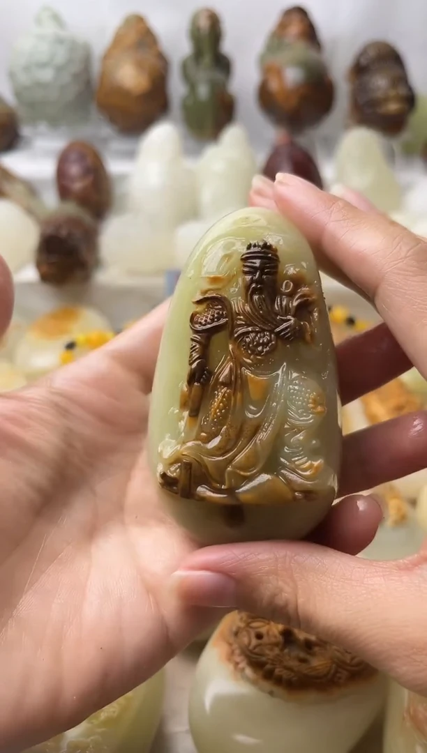 石材方解石棉纹正常不退换关公