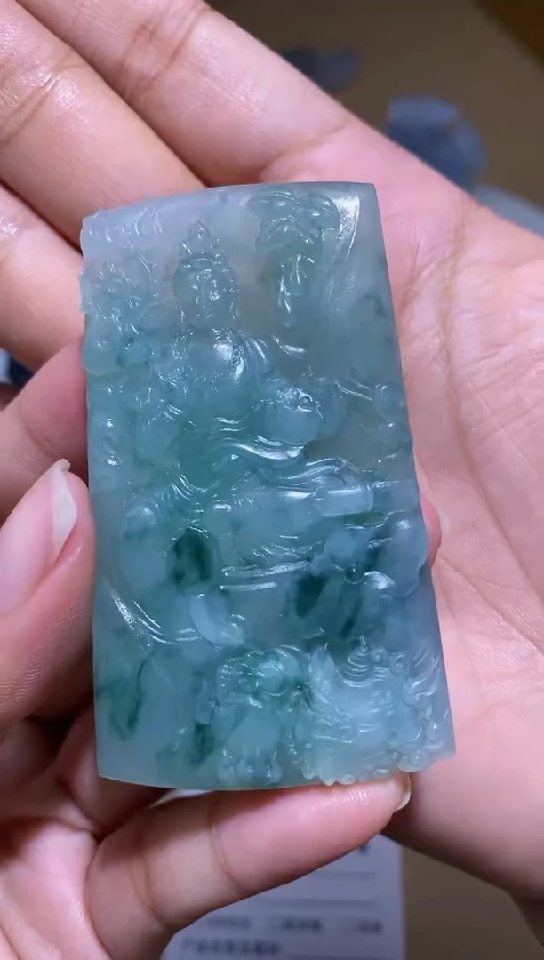 未镶嵌定制翡翠哆*佩挂件