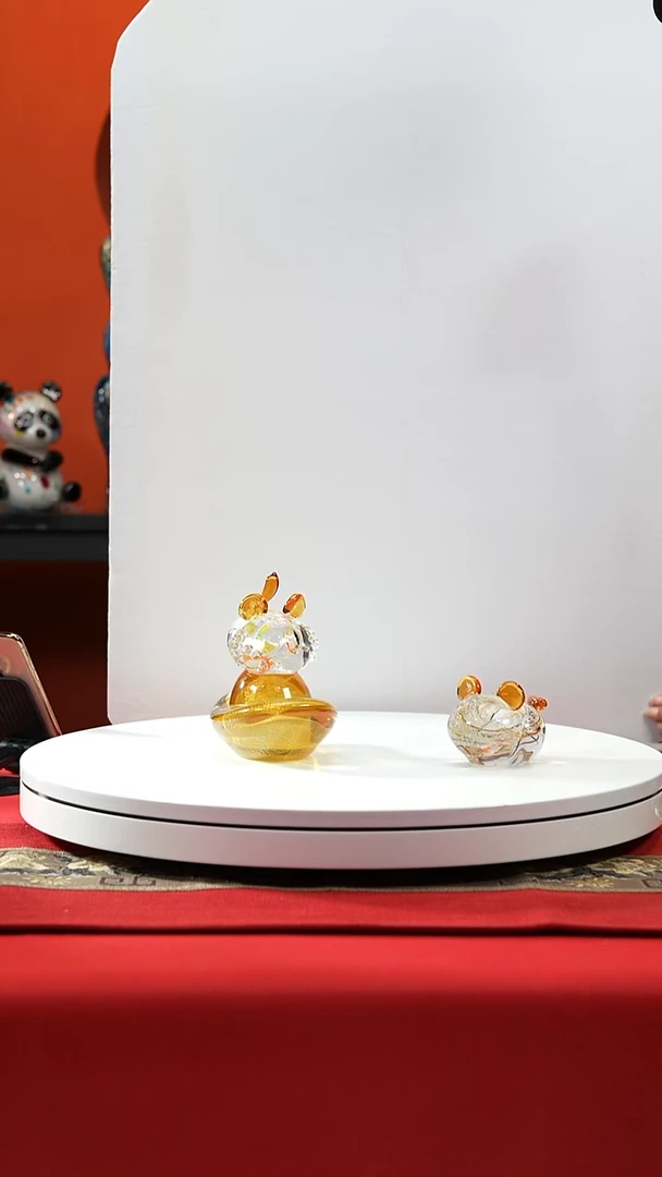 手工艺品琉璃小老虎小号