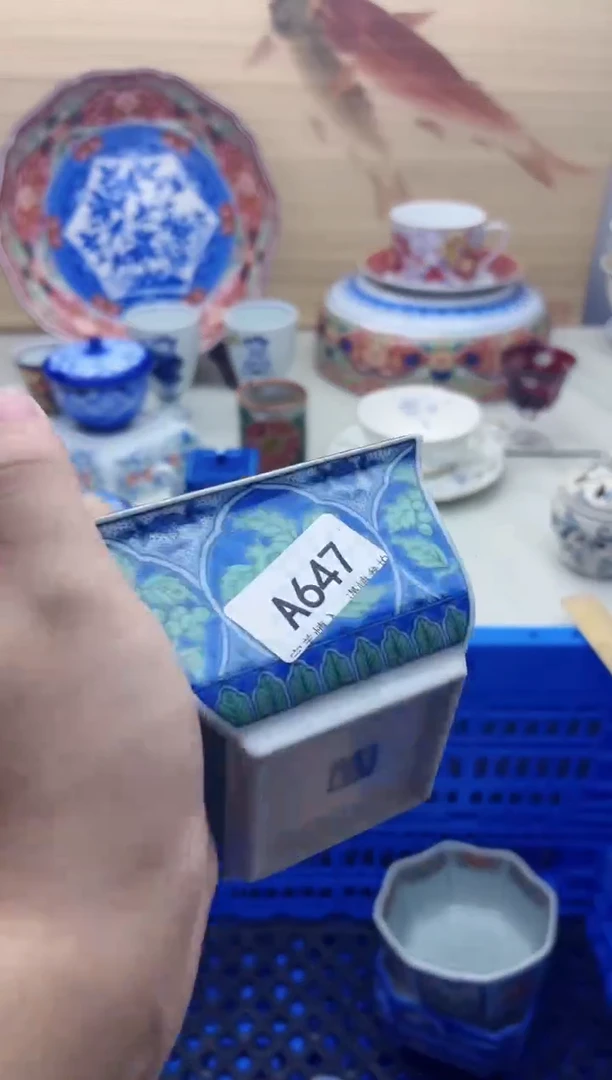 瓷片栀***开647