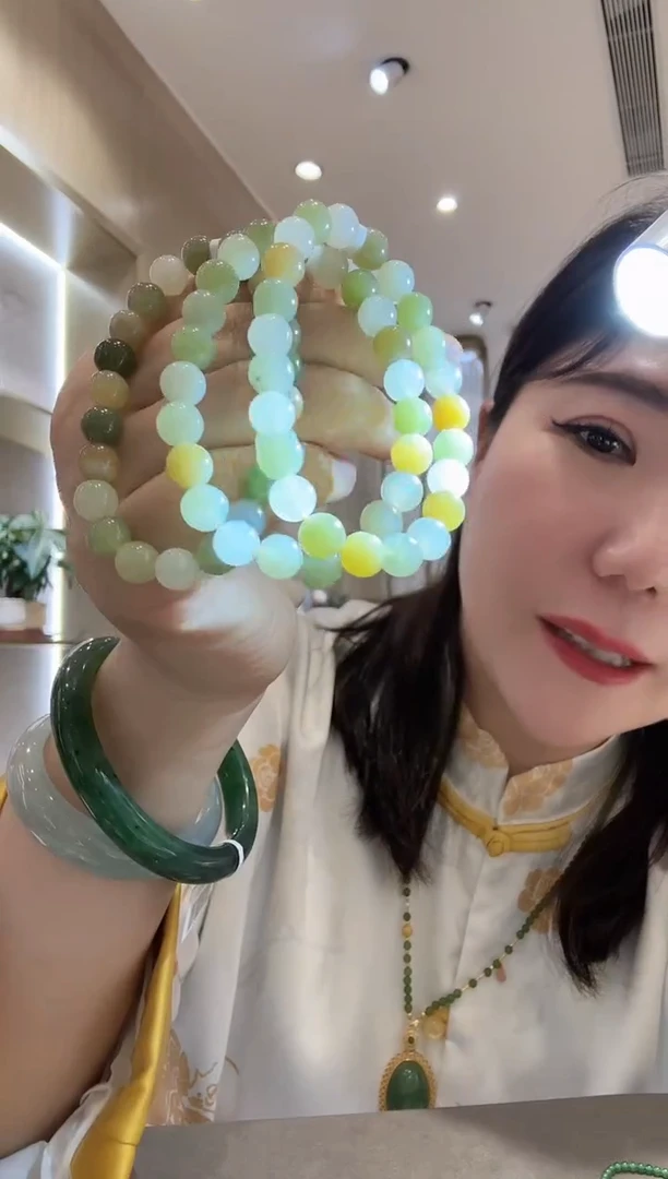 未镶嵌手串和田玉【90】多样性发一