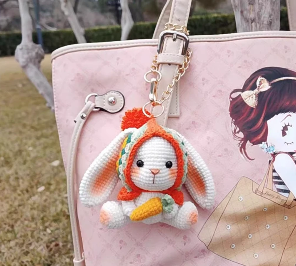 啵啵兽潮玩空间毛绒可爱挂件手工娃衣DIY玩偶