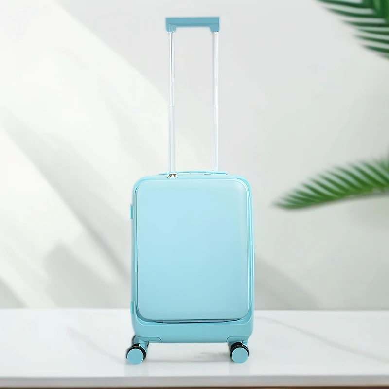 2025新款网红超轻带充电杯架行李箱高颜值轻便ins拉杆箱旅行箱