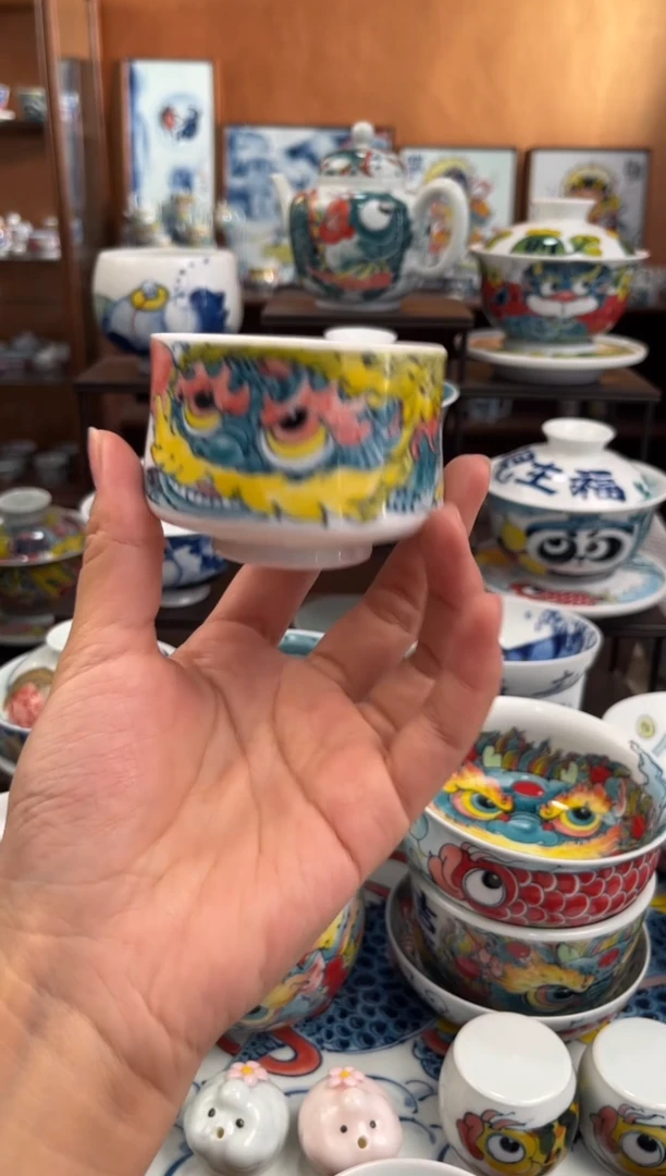 昨明万狮大吉马蹄杯