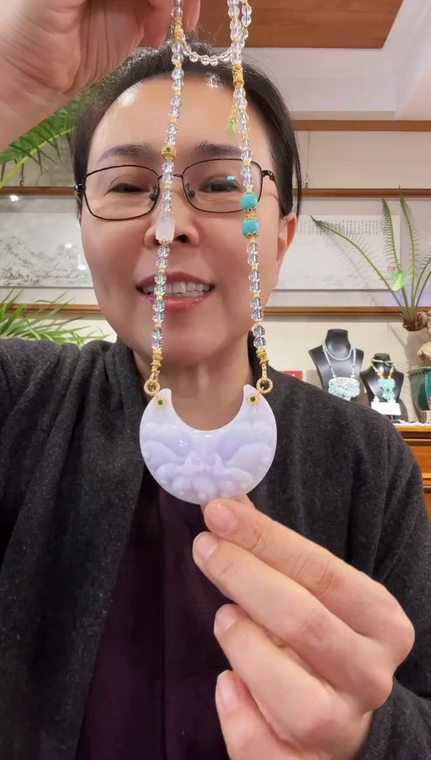 【闪购商品】翡翠颈饰未镶嵌国风