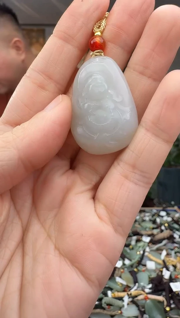 未镶嵌和田玉挂件拍一发一