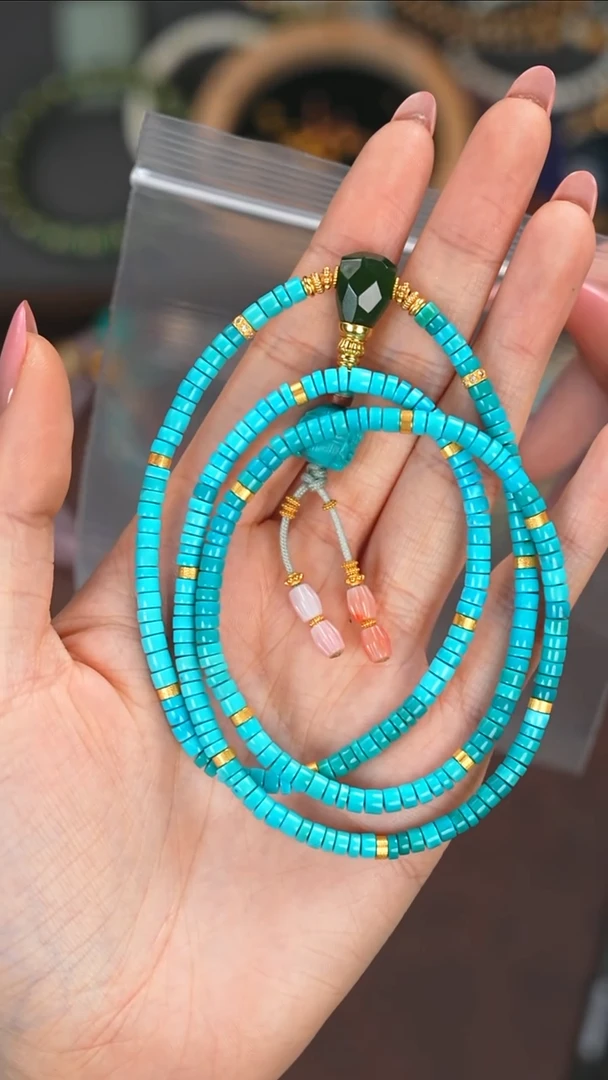 【闪购商品】绿松石手串未镶嵌111111111