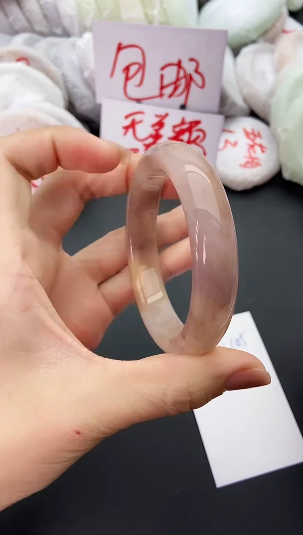 未镶嵌手镯石英质玉K105-59-60