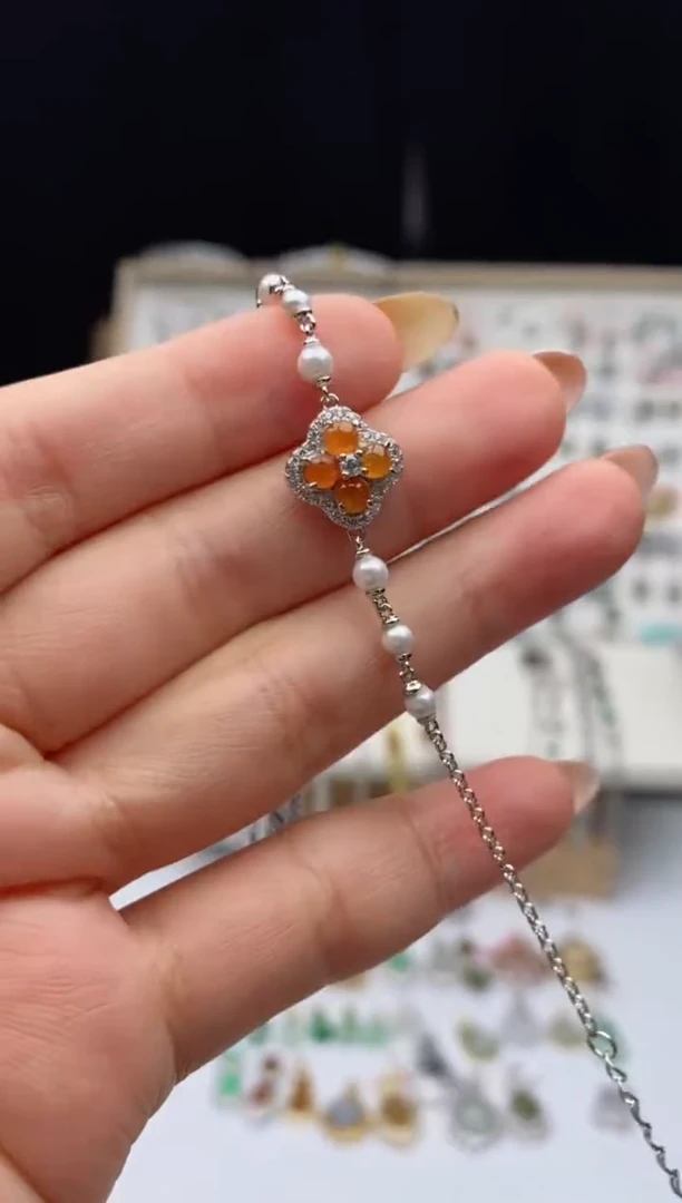 银S925镶嵌戒指翡翠天然A货翡翠