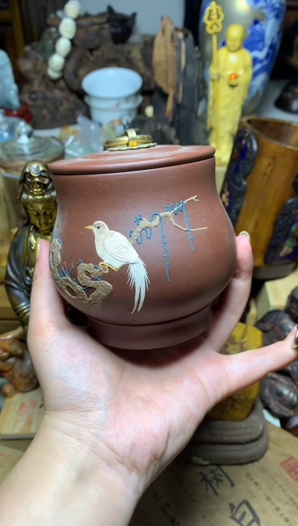紫砂盖碗瓷器默认微瑕瓷器
