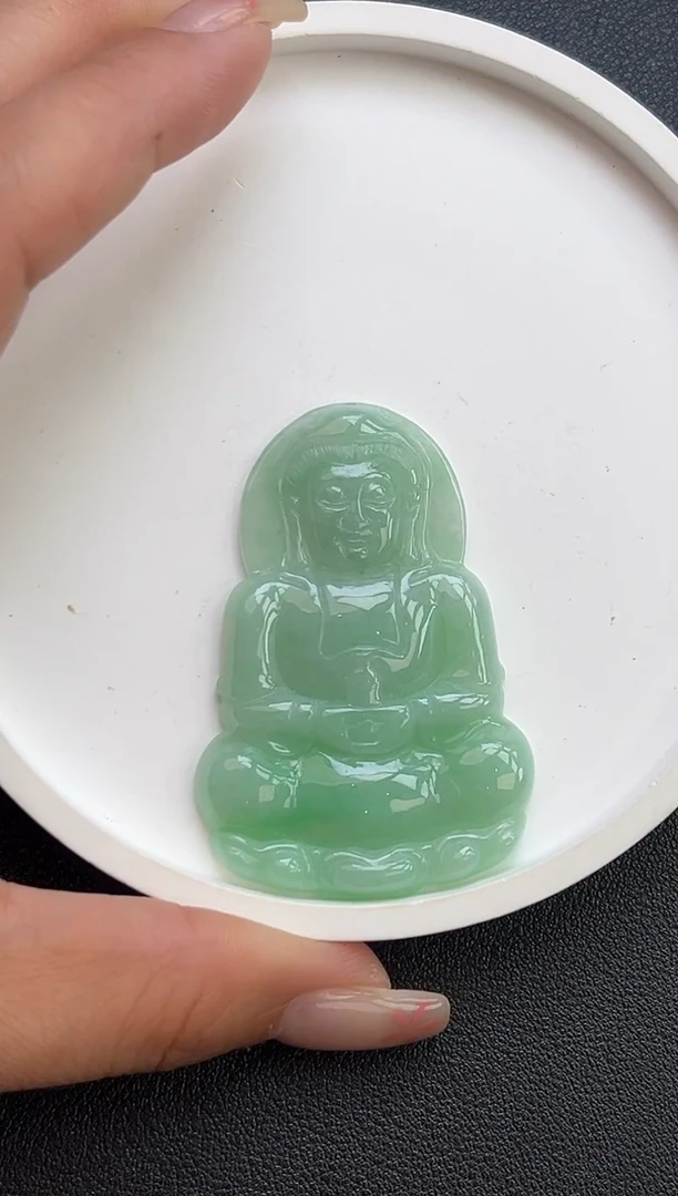 颈饰未镶嵌翡翠YM1076-2 观音