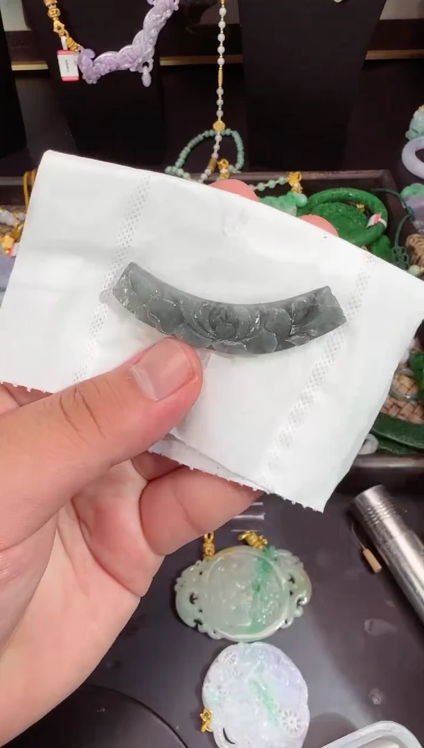 【闪购商品】定制翡翠未镶嵌牌子