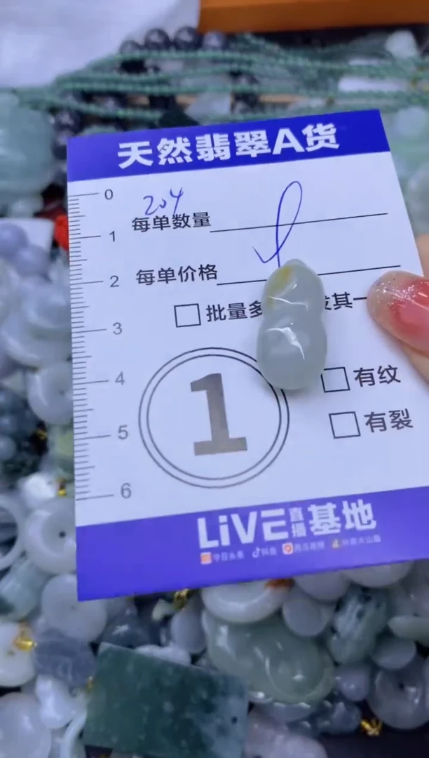 颈饰未镶嵌翡翠天然翡翠A货批量多样性发一件