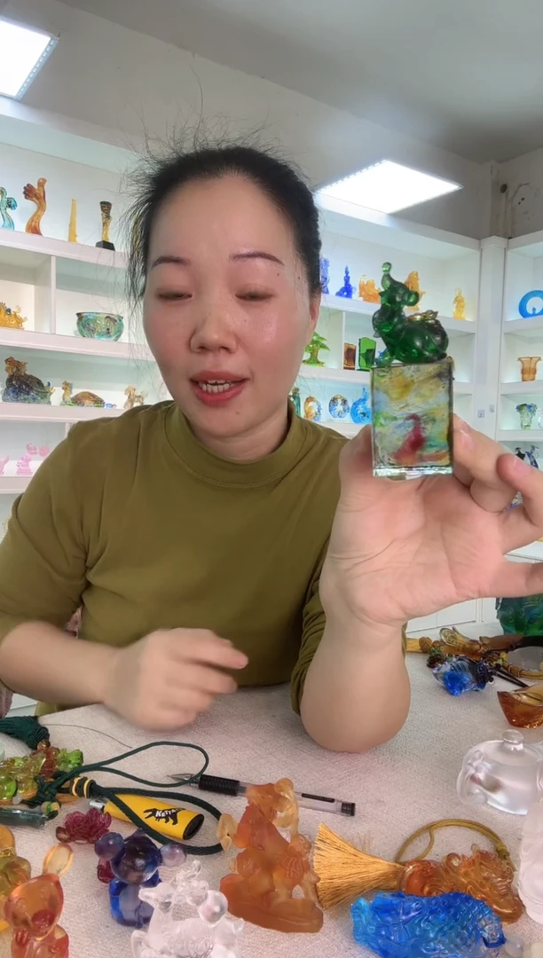 手工艺品琉璃小老鼠