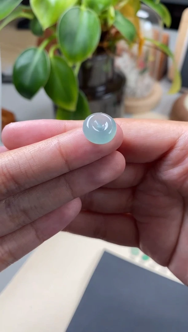 翡翠未镶嵌颈饰翡翠冰种平安扣