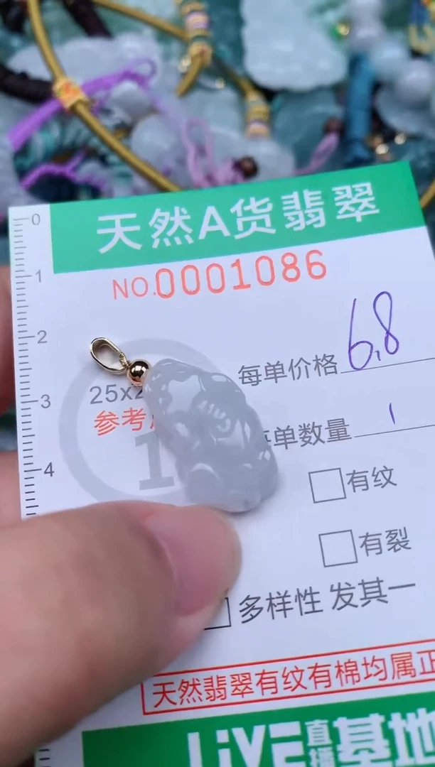 翡翠未镶嵌颈饰.0001086