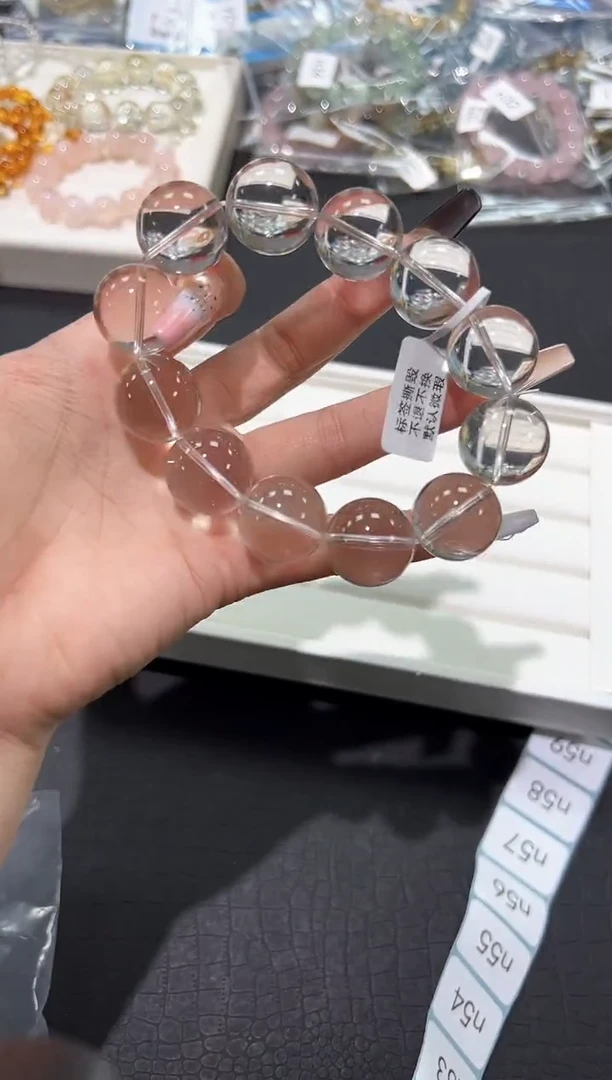 水晶手链未镶嵌36n多样性发其一【1条】默认微瑕