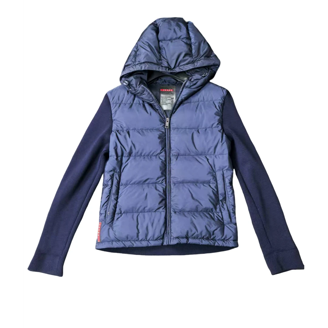 99新 Prada/普拉达 Prada羊毛拼接羽绒服/48码/99新