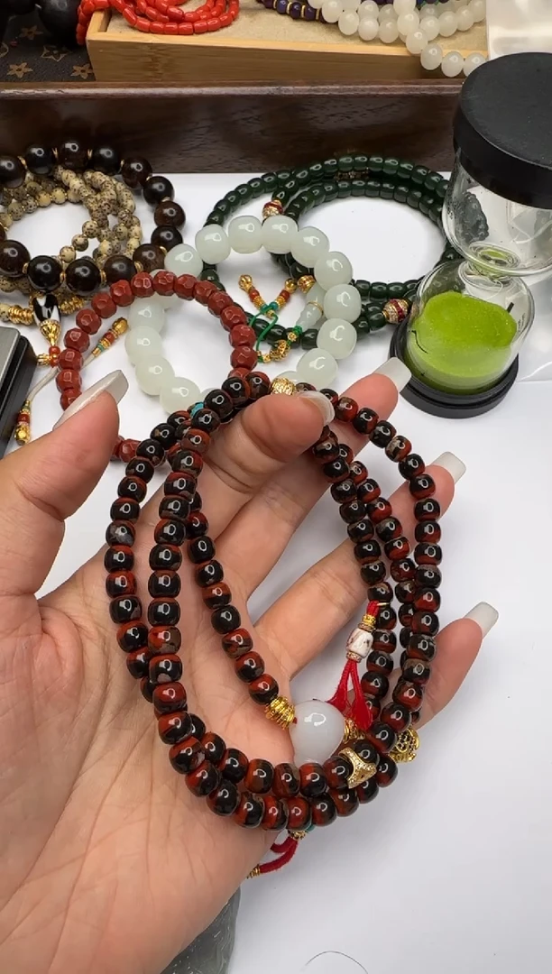 手串未镶嵌南红玛瑙南红玛瑙长串