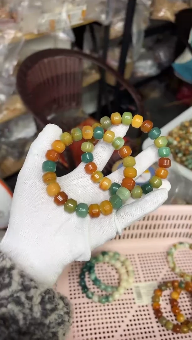 【闪购商品】菩提根/象牙果手串12金轮有色差福利（803）