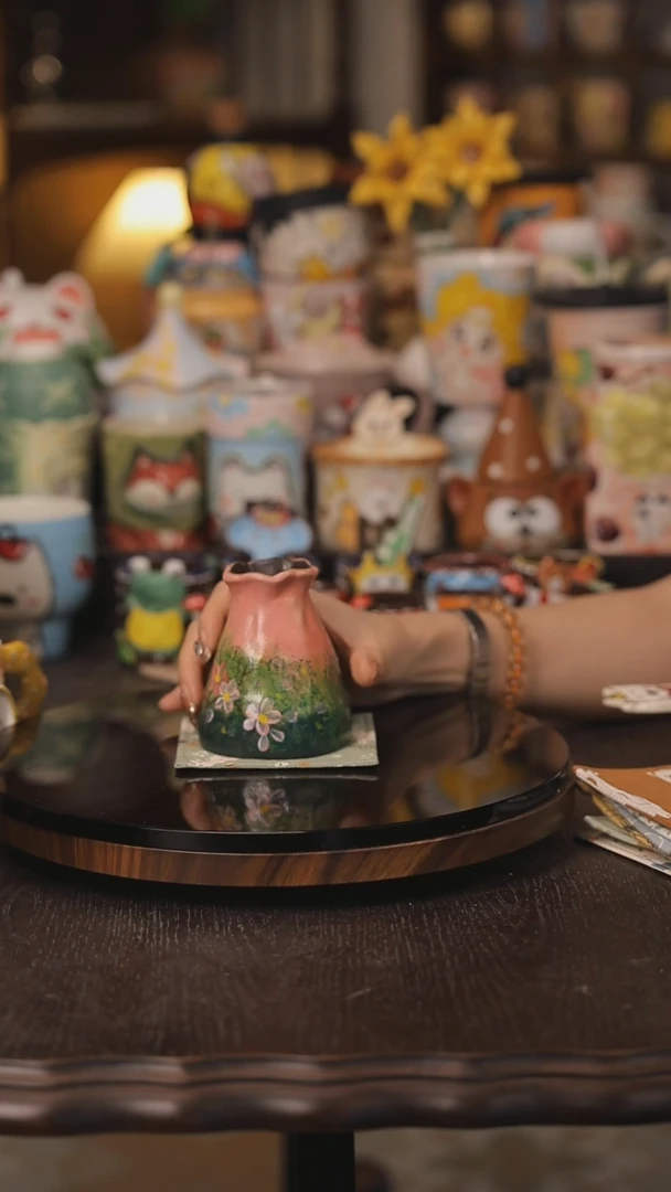 景德镇釉下彩绘设计师款式陶瓷