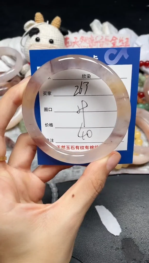 未镶嵌手镯石英质玉263