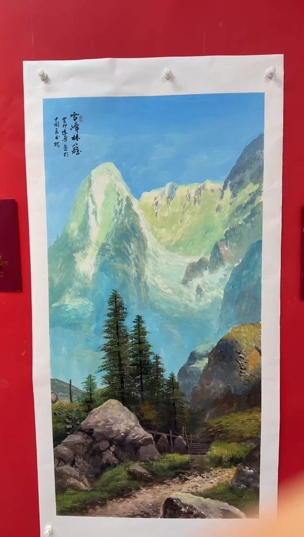 国画画家陆远华纯手绘原作