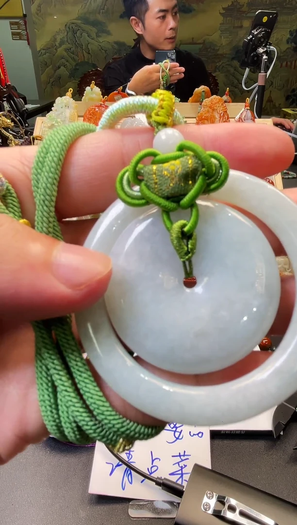 颈饰未镶嵌翡翠金澜翡翠12.24