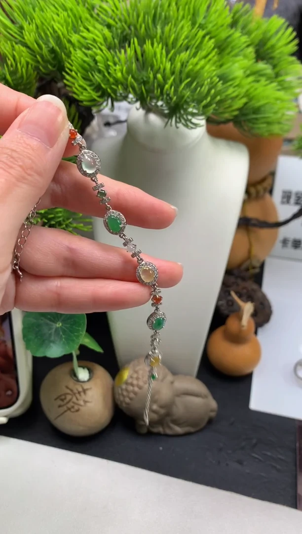 未镶嵌手链翡翠·**·---122762