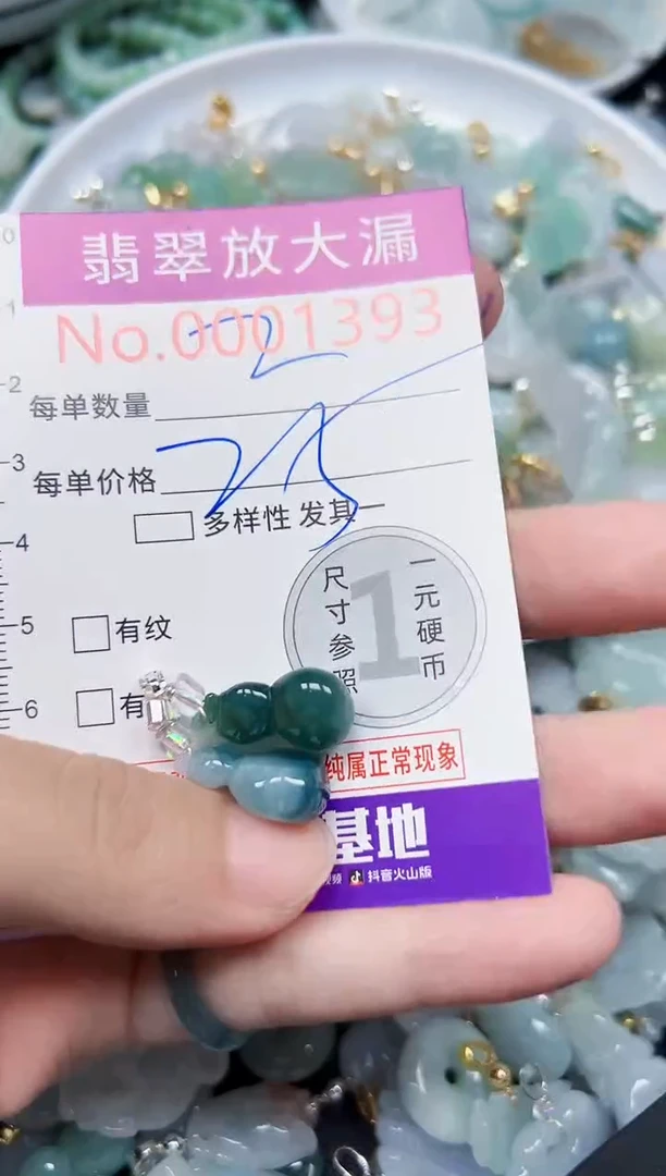 颈饰未镶嵌翡翠1393