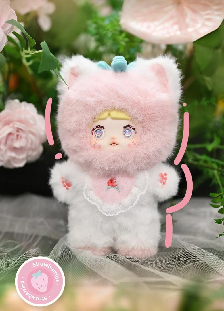 【彪彪代拆】糯米儿果然有趣系列毛绒盲盒可爱惊喜DIY可爱少女摆件