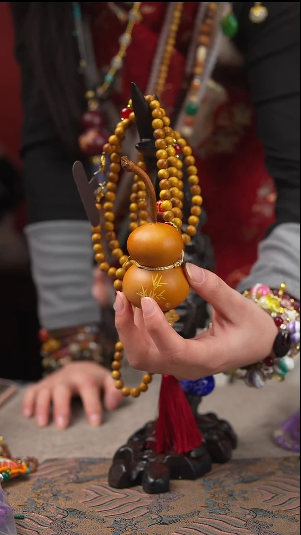 063玖澄文创漆艺葫芦国风配饰葫芦系列