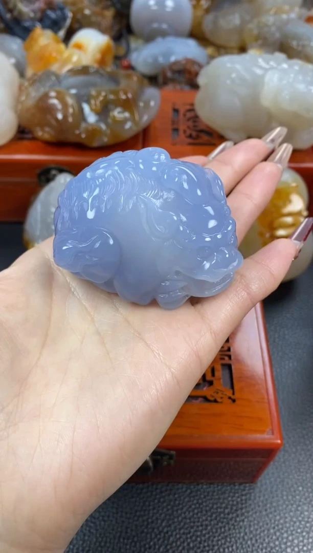【闪购商品】玛瑙/玉髓手把未镶嵌1