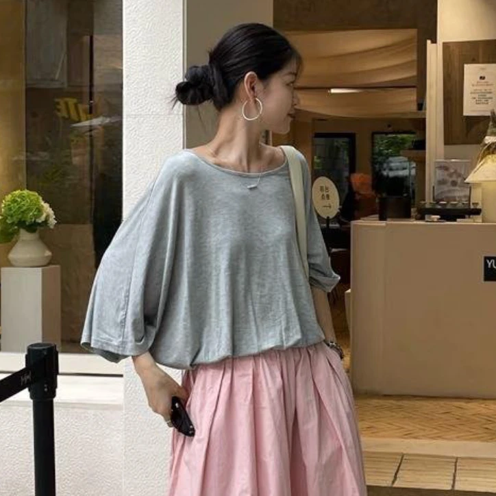 卡麦酱-SOUL 中袖露背T恤 7096523