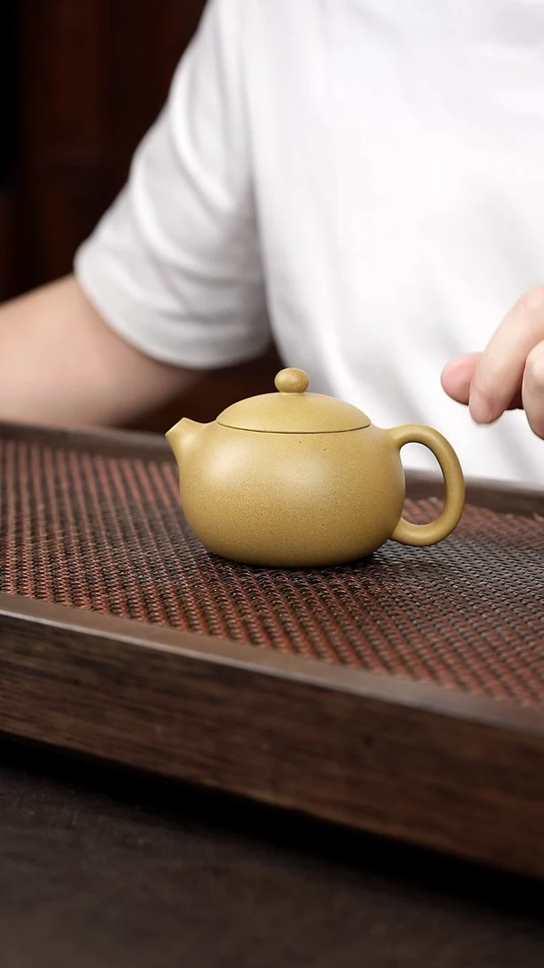 茶壶紫砂黄金段西施