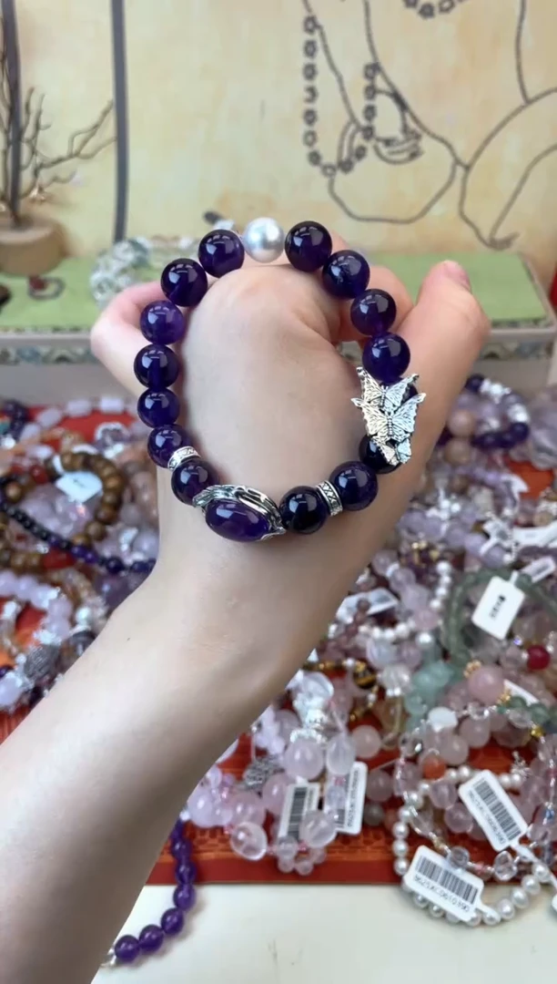 水晶手链未镶嵌266手串