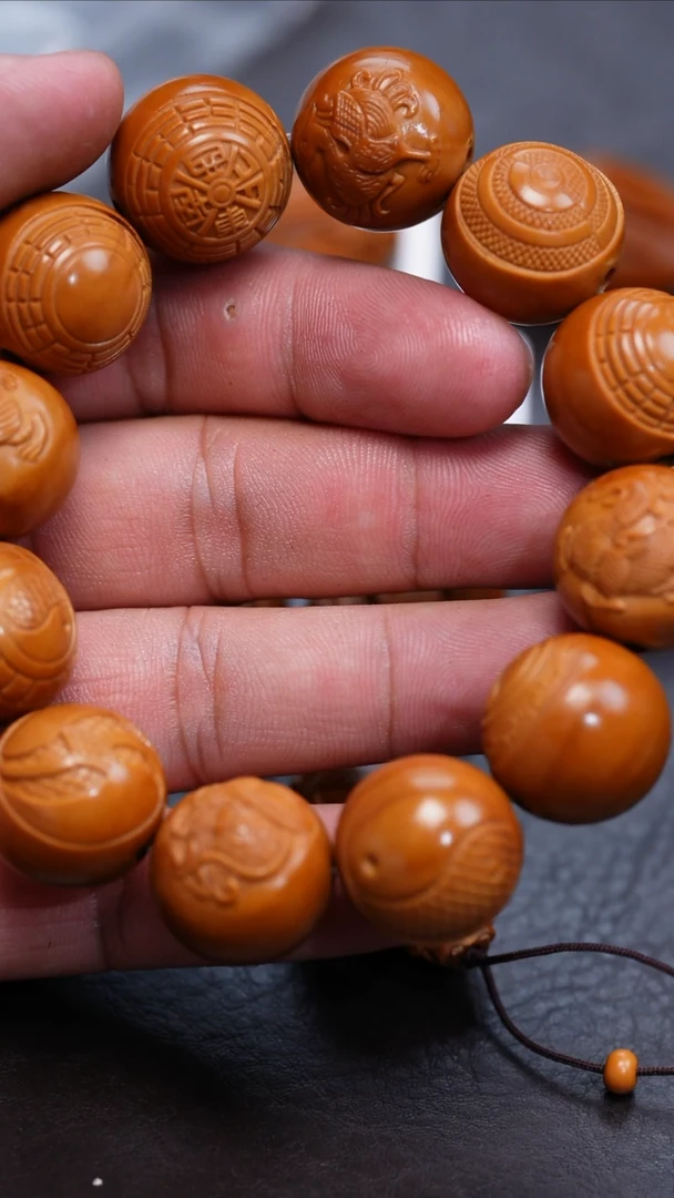 【闪购商品】橄榄核手串/手链苏工核雕苏工核雕