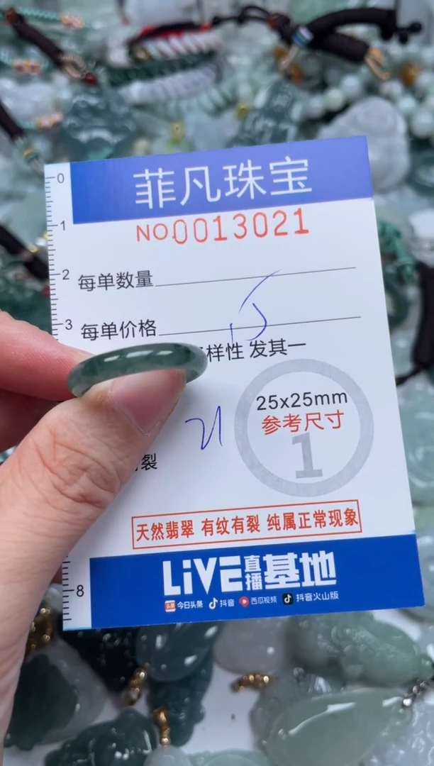 颈饰未镶嵌翡翠13021