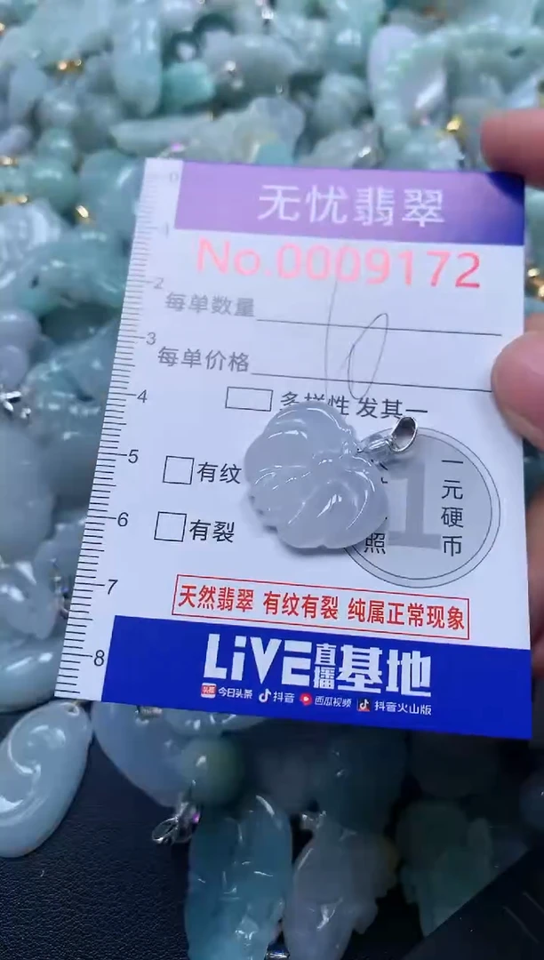 颈饰未镶嵌翡翠9172